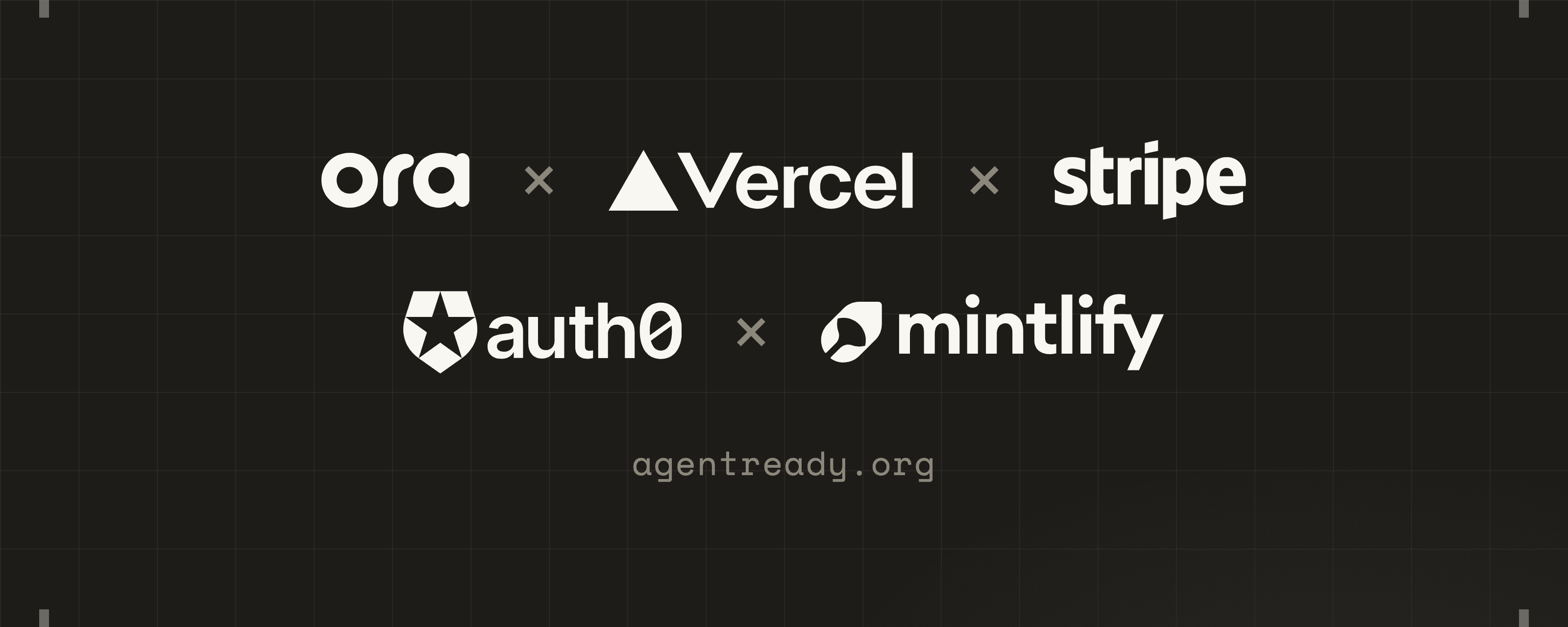 We partnered with Vercel, Mintlify, Auth0, and Stripe to launch AgentReady